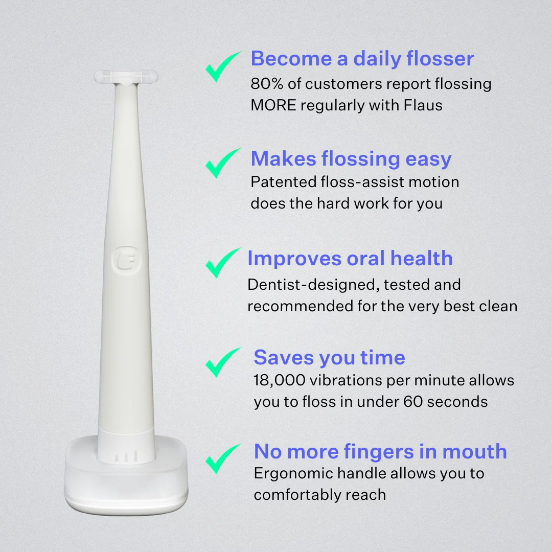 Flaus Electric Flosser Starter Kit - Gliding - Image 17