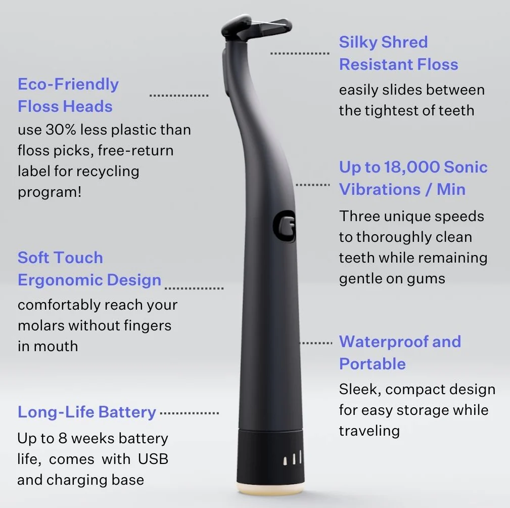 Flaus Electric Flosser Starter Kit - Gliding - Image 26